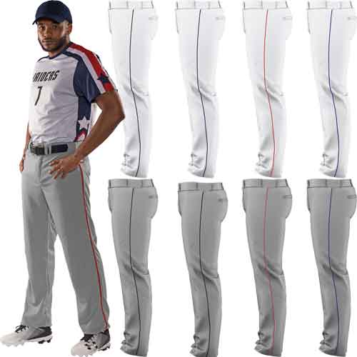 Youth Alleson Baseball Pant with Piping 