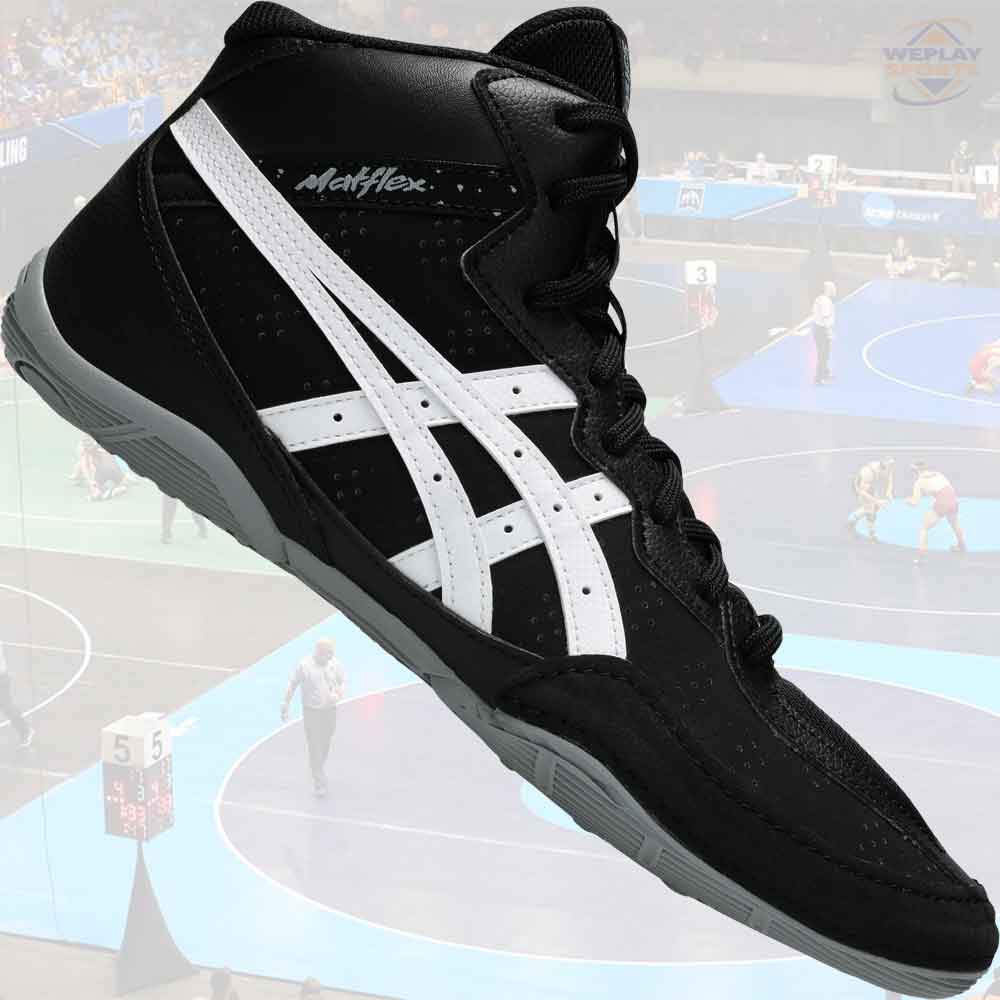 ash@子供５人　904545 Asics Matflex 8 GS Kids Wrestling Shoes