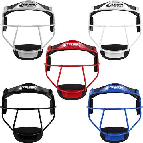 CHAMPRO Softball FIELDERS Magnesium Facemask Fastpitch Adult FACE Shield Grill MASK 