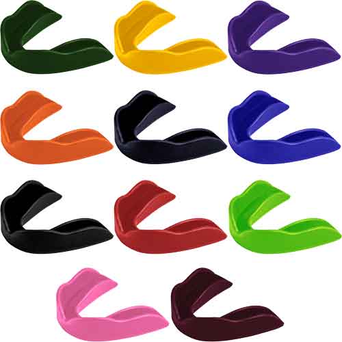 Champro Sports YOUTH or ADULT Boil & Bite STRAPLESS Mouthguards Team 50 Pack 