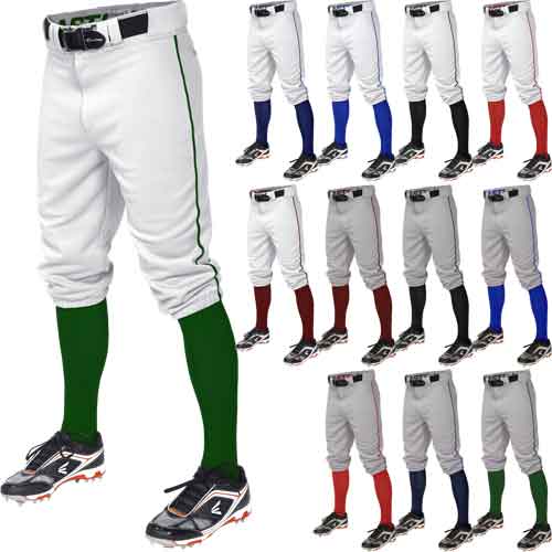 nike white baseball pants with green piping