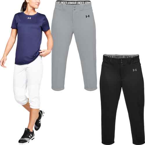 http://www.weplay.com/Shared/images/ua/under_armour_cropped_womens_softball_pants/1317043_500.jpg