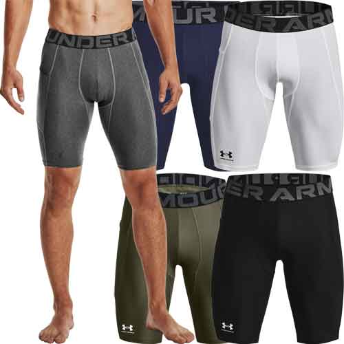 Under Armour HeatGear Compression Men's Shorts (Carbon)