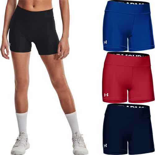 Under Armour Womens Team Shorty 4 inch. Volleyball Shorts