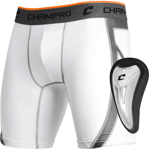 Champro Wind Up Baseball Sliding Shorts with Cup