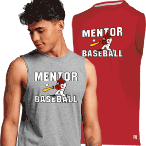 Mentor Baseball Essential Sleeveless Mens T-Shirt