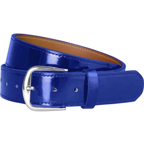 Ceinture De Baseball Champro En Cuir Véritable, Royal, Taille Small, Neuve