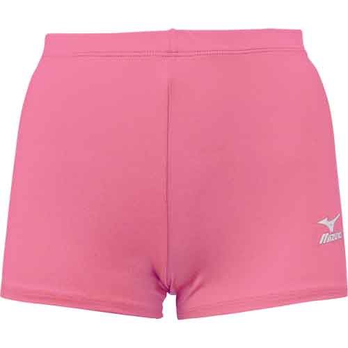 Mizuno Womens Volleyball Vortex Shorts Pink NWT L Large 