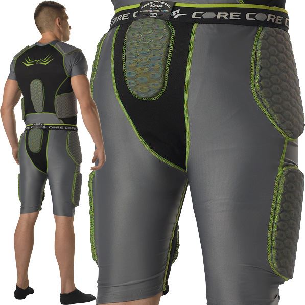 Alleson Athletic Core Hexagon Integrated 5-Pad Football Girdle - Back
