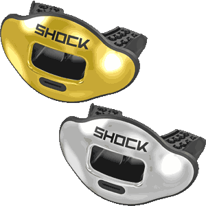 Shock Doctor Max Airflow 2.0 Lip & Mouth Guard - Solid Chrome