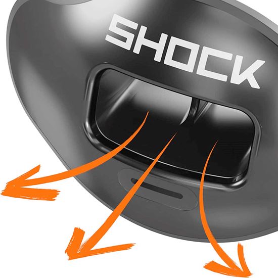 Shock Doctor Max Airflow 2.0 Lip Mouth Guard - Breathing Channel