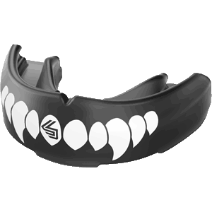 Shock Doctor Braces Fangs Strapless Mouth Guard Shock Doctor, Braces, Fang, Strapless, Mouthguards, 4156300Y