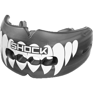 Shock Doctor Double Braces Fangs Strapless Mouth Guard Shock Doctor, Double Braces, Fang, Strapless, Mouth Guard, 4356300A, 4356300Y