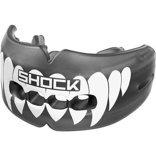 Shock Doctor Double Braces Fangs Strapless Mouth Guard Shock Doctor, Double Braces, Fang, Strapless, Mouth Guard, 4356300A, 4356300Y