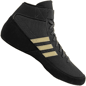 adidas HVC 2 Wrestling Shoes - Black Gold