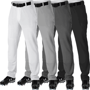 Alleson Relaxed Fit Open Bottom Mens Baseball Pants