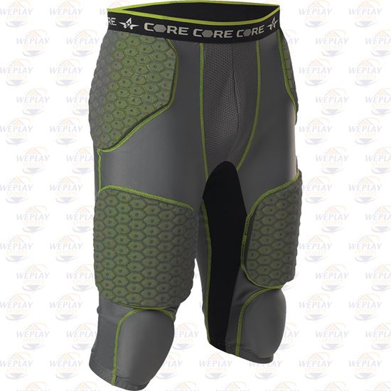 Alleson Athletic Core Hexagon Integrated 7 Pad Football Girdle 7SIPG