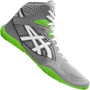Asics Snapdown 3 GS Kids Wrestling Shoes - Gray Green