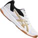 Asics Upcourt 3 Womens Volleyball Shoes - White / Pure Gold