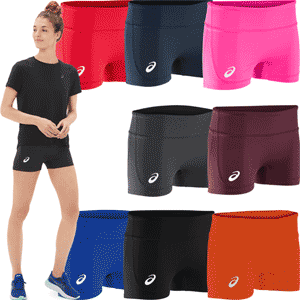 Asics Volleyball Shorts, Spandex 3 inch 
