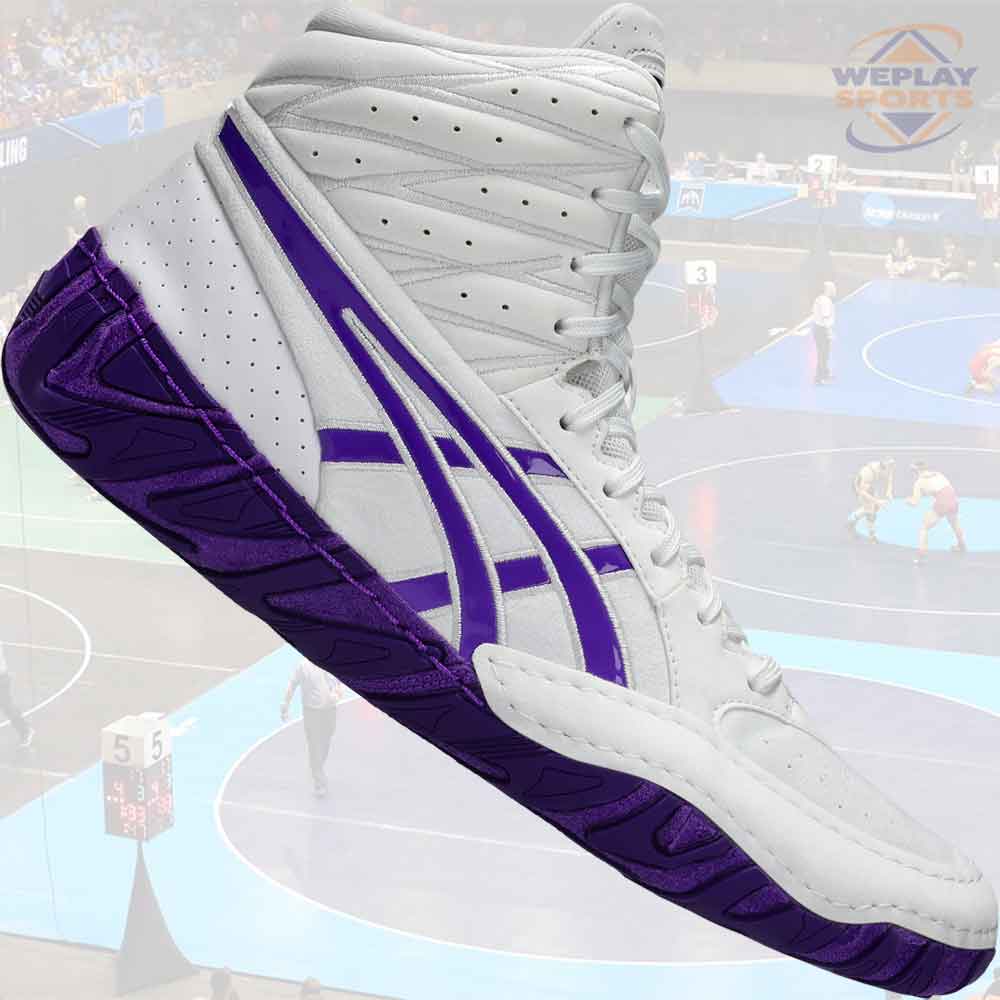 Asics Aggressor 6 Wrestling Shoes - Purple