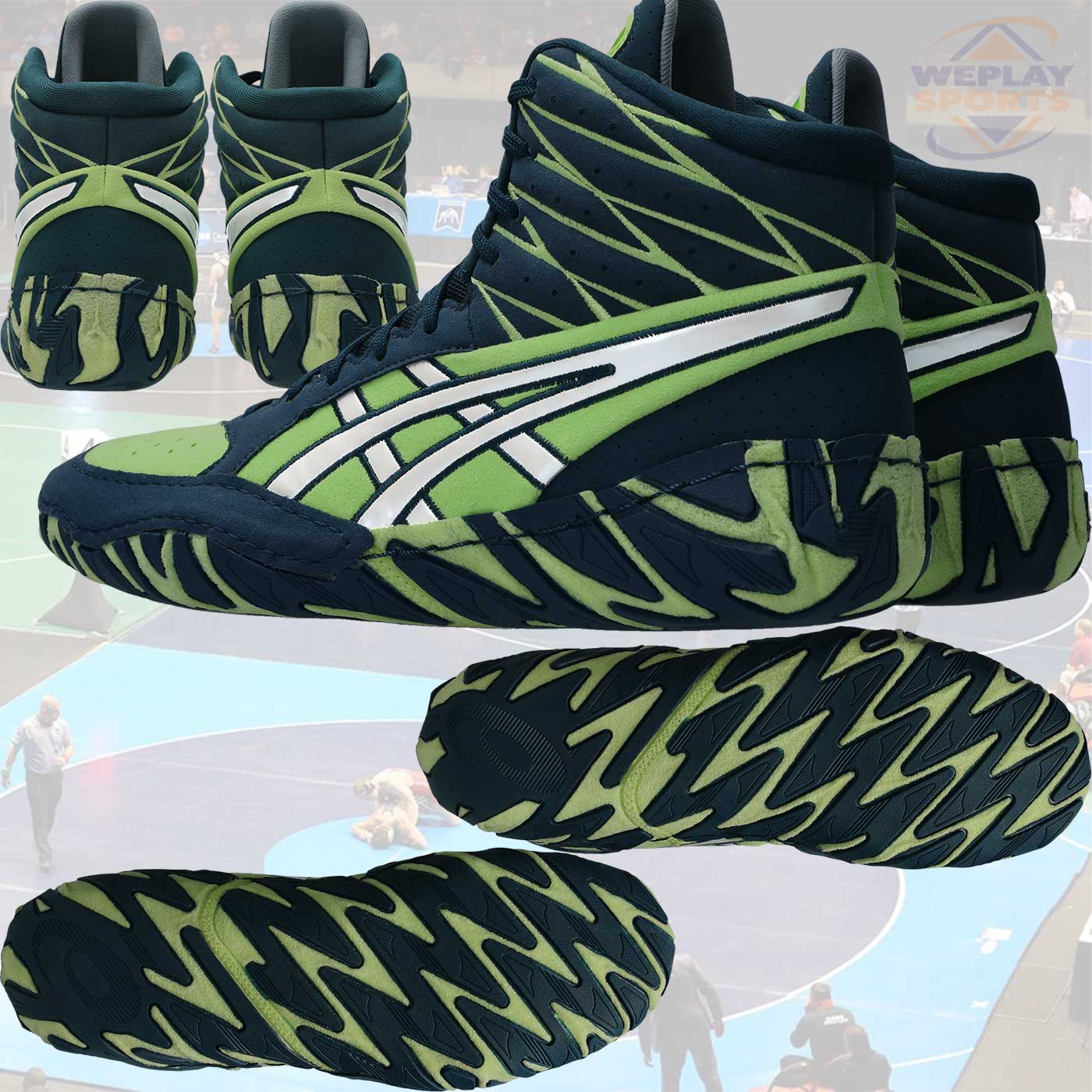 Asics Aggressor 6 Wrestling Shoes - Back