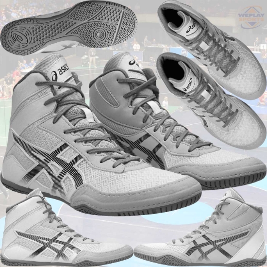 Asics Matcontrol 3 Wrestling Boots Shoes - Front Detail