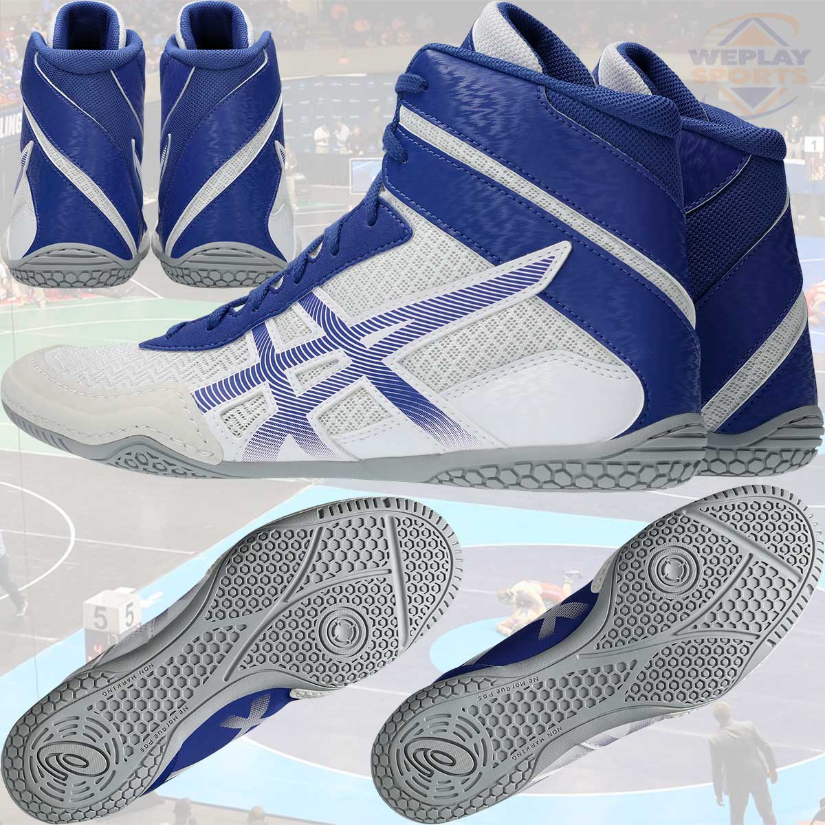 Asics Matcontrol 3 Wrestling Shoes - Ousole