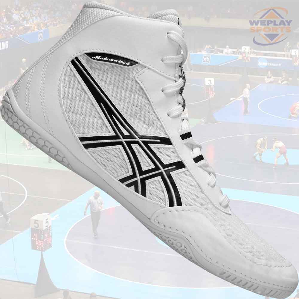 Asics Matcontrol 4 Wrestling Shoes - White