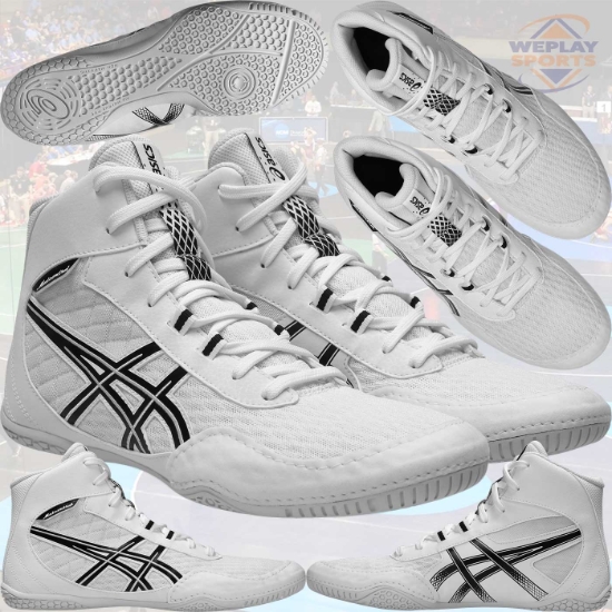 Asics Mat Control 4 Wrestling Shoes - Front
