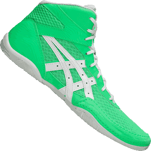 Asics Matflex 7 GS Kids Wrestling Shoes - New Leaf Green