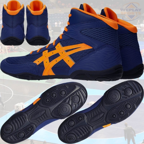 Asics Matflex Kids Wrestling Shoes - Back Detail