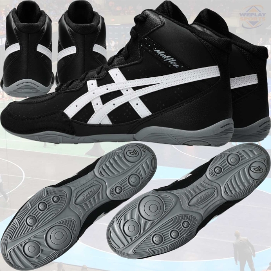 Asics Matflex 8 GS Kids Wrestling Shoes - Sole Heel