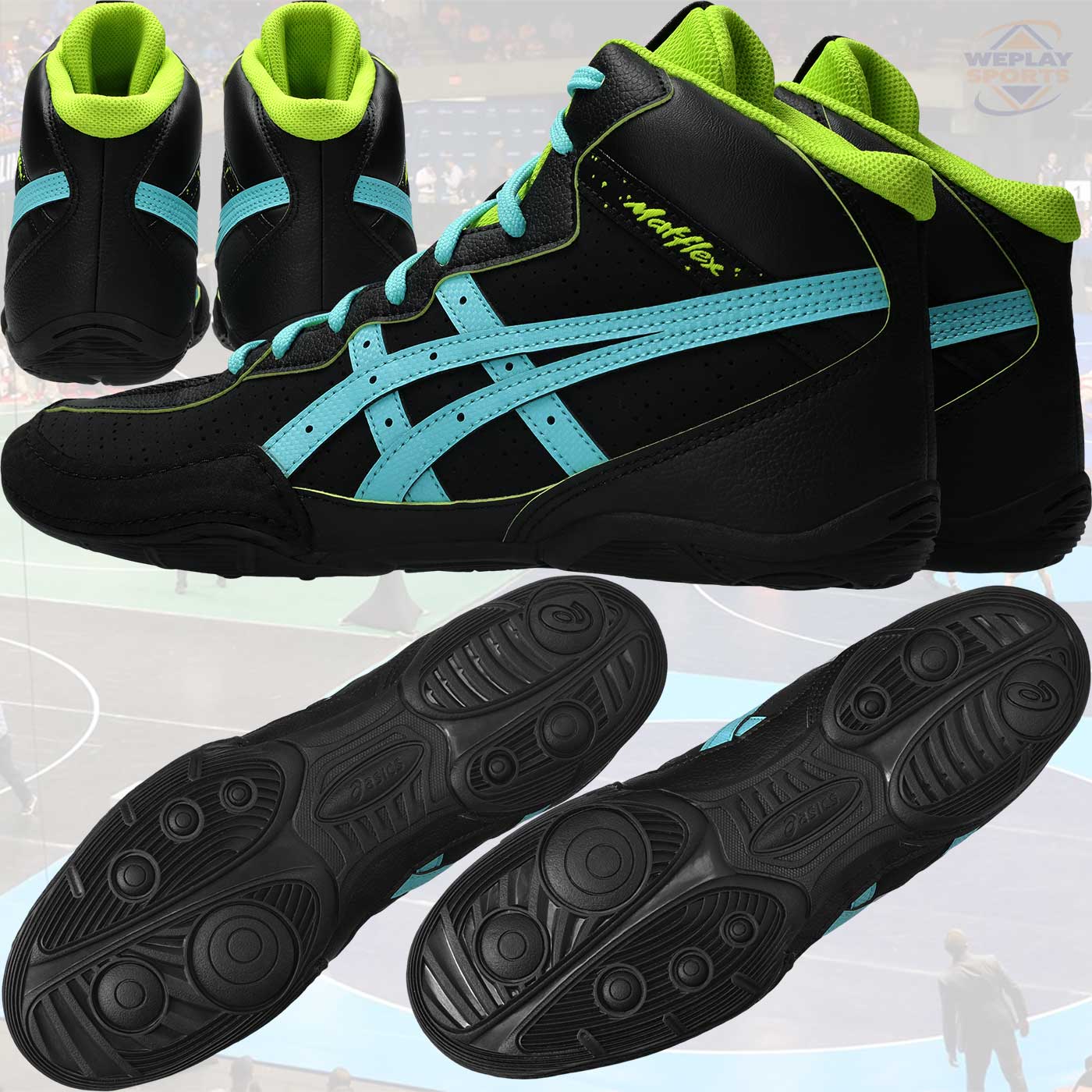 Asics Matflex 8 GS Girls Wrestling Shoes - Sole Heel