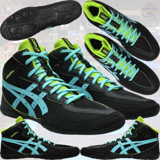Asics Matflex Boys Wrestling Shoes - Black