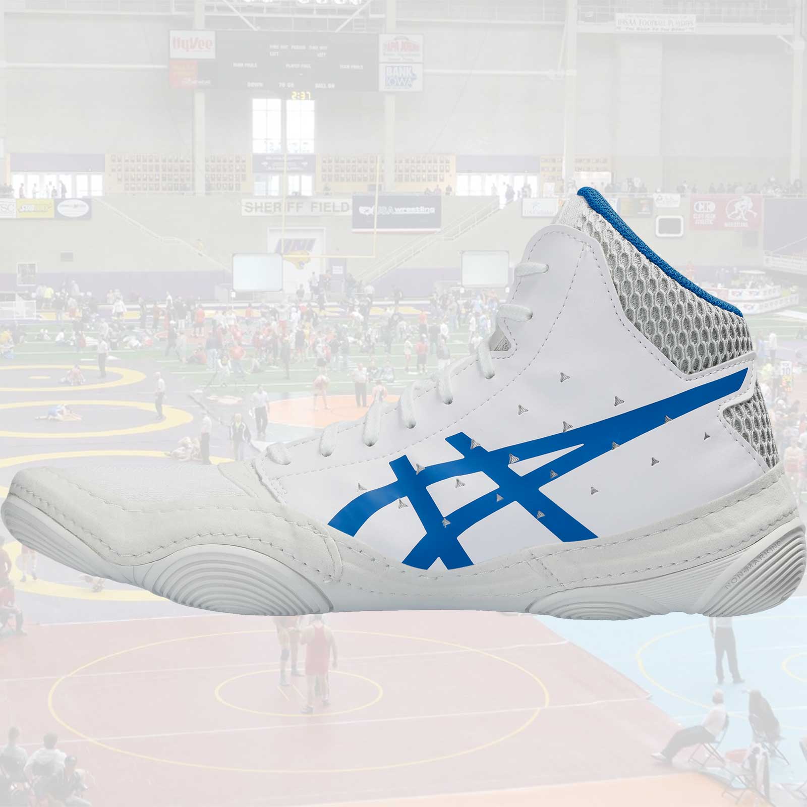 Asics Snapdown 3 Youth Wrestling Shoes - Medial View