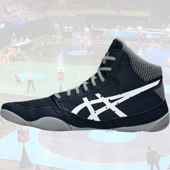 Asics Snapdown 3 Youth Boys Kids Wrestling Shoes - Medial View