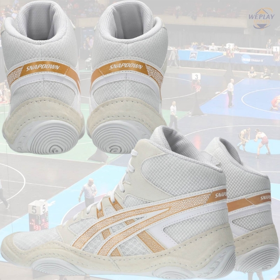 Asics Snapdown 4 Kids Wrestling Shoes - Back Collage