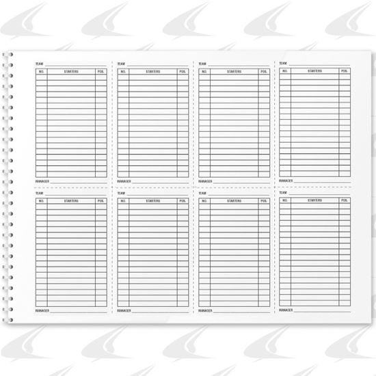 Champro Sports Softball Baseball Score Book w. Lineup Cards