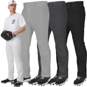 Champro Triple Crown 2.0 Open Bottom Adjustable Mens Baseball Pants