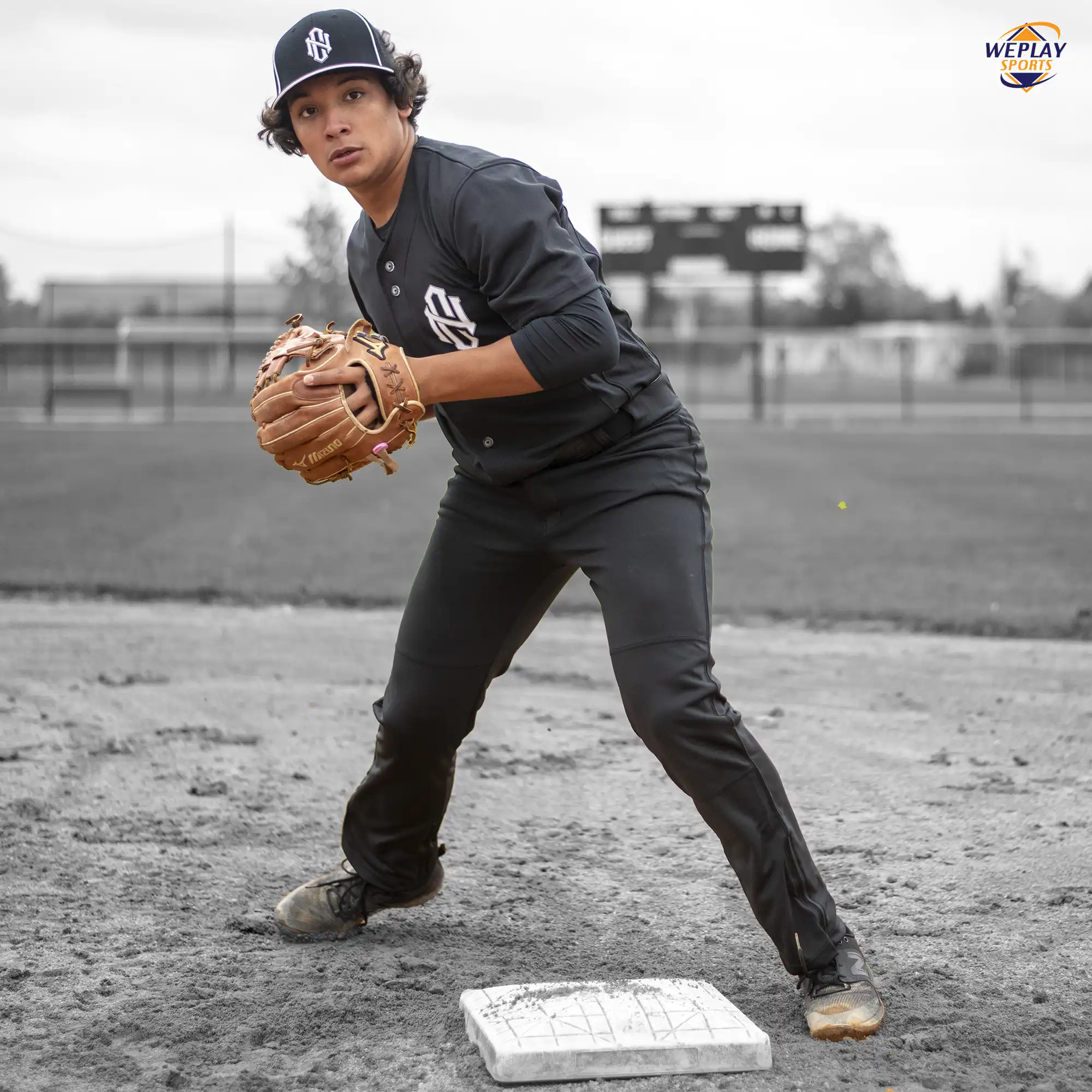 Champro Triple Crown 2 Open Bottom Baseball Pants - Black