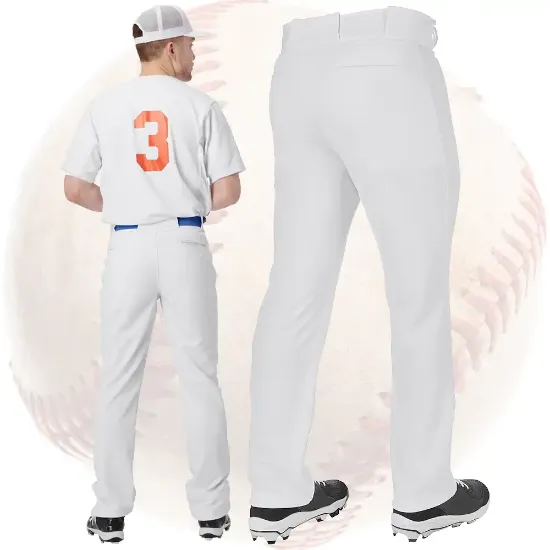 Champro Triple Crown 2.0 Open Bottom Adjustable Kids Baseball Pants - Back