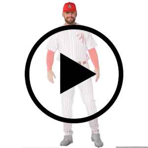 Champro Triple Crown 2.0 Tapered Pinstripe Mens Baseball Pants - Video
