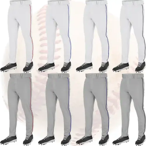 Champro Triple Crown 2.0 Open Bottom Tapered Piped Youth Baseball Pants
