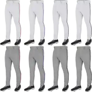 Champro Triple Crown 2.0 Open Bottom Tapered Piped Youth Baseball Pants