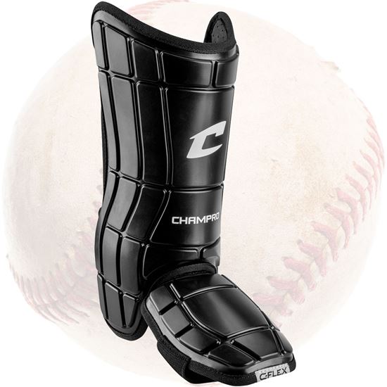 Champro Sports C Flex Baseball Ankle Shin Guard - Enlargement