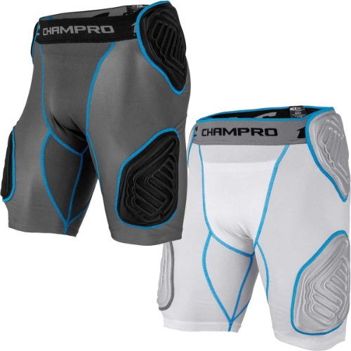Champro Sports Bull Rush 5 Pad Integrated Football Girdle
