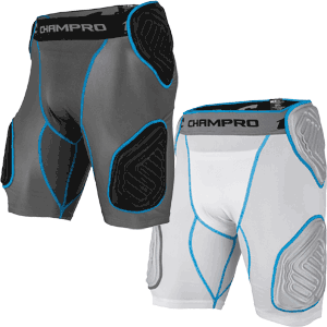 Champro Sports Bull Rush 5 Pad Integrated Football Girdle