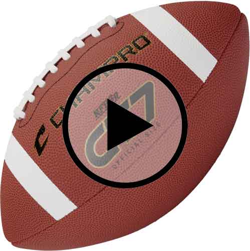CHAMPRO Sports CT7 700 NFHS High School Football - Watch Video