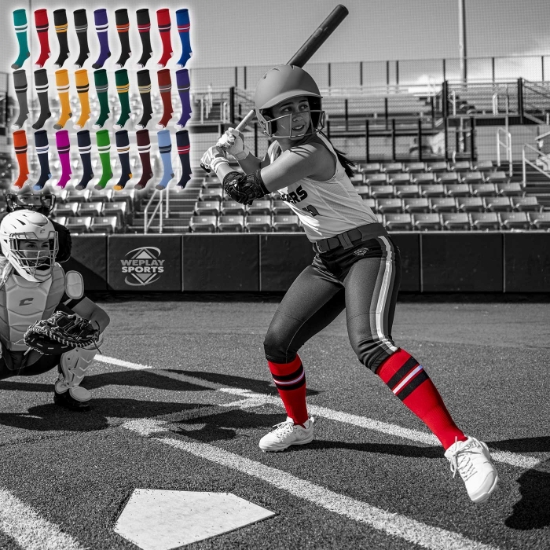 Champro Striped Baseball Socks